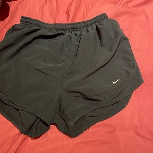Black Nike medium dri fit shorts